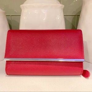 Magenta Mundi Accordion Wallet w/ RFID Blocking